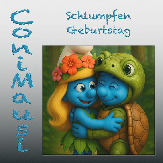 Cover: Schlumpfen Geburtstag
